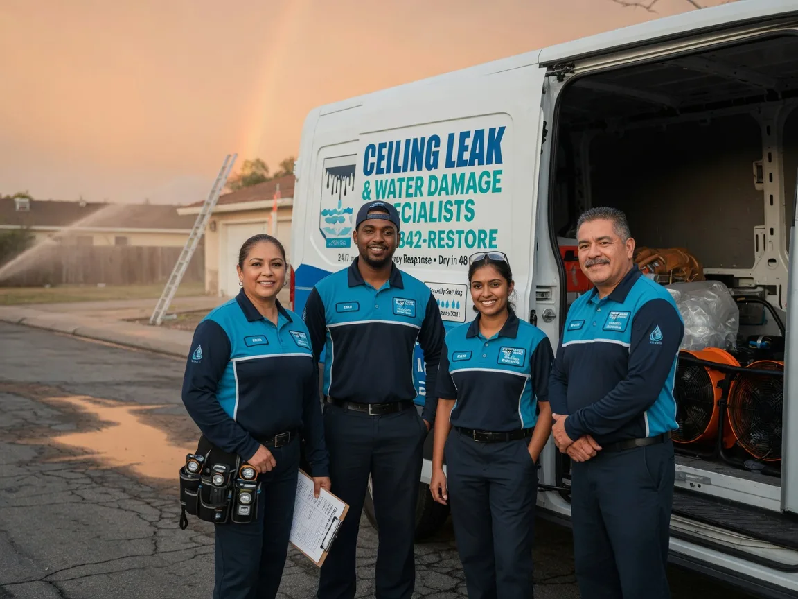 Ceiling Leak Cleanup company in Texhoma, TX